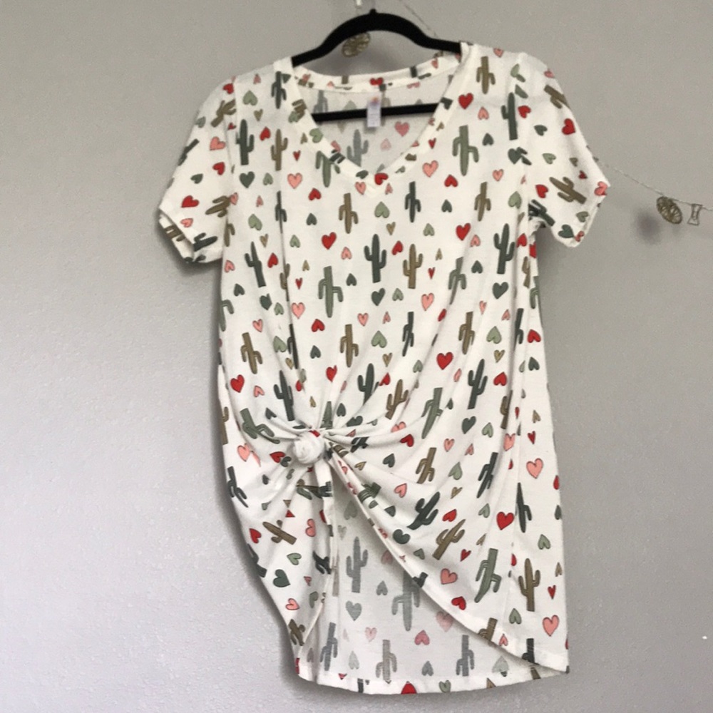 Cactus graphic top